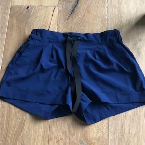 Navy Blue Lululemon Shorts